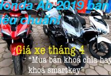 Honda Airblade 2019 phiên bản tiêu chuẩn (Giá xe đầu tháng 4 )