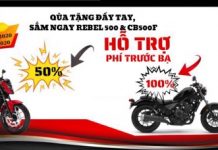 ƯU ĐÃI THÁNG 6 VỚI DÒNG XE 500 PHÂN KHỐI