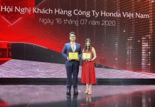 HONDA DOANH THU ĐẠT 𝐓𝐎𝐏 10 CÔNG TY HOẠT ĐỘNG XUẤT SẮC NHẤT TOÀN QUỐC