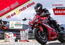 THÁNG 5 KHUYẾN MẠI MUA XE HONDA BIGBIKE DOANH THU