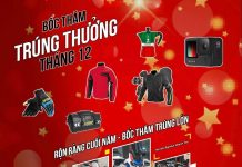 Tháng 12 này, Honda BigBike Doanh Thu sẽ tiến hành thực hiện chương trình bốc thăm trúng thưởng
