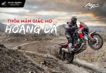 HONDA AFRICA TWIN, THỎA MÃN GIẤC MƠ HOANG DÃ